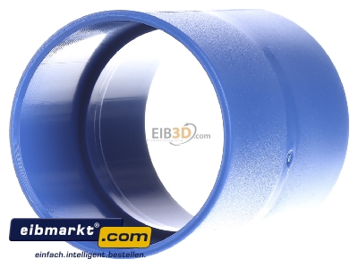 Frontansicht Herz CP-055 �berschiebemuffe PVC 50mm 