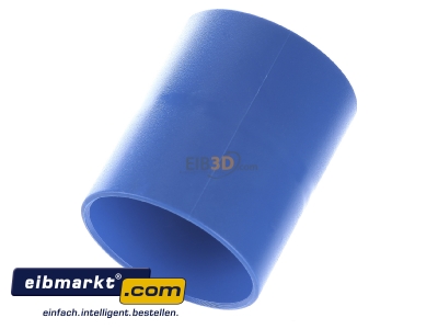 Ansicht oben vorne Herz CP-055 �berschiebemuffe PVC 50mm 