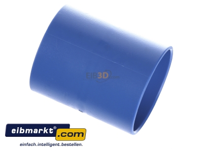 Ansicht oben rechts Herz CP-055 �berschiebemuffe PVC 50mm 