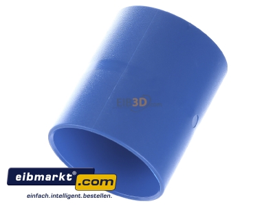 Ansicht oben hinten Herz CP-055 �berschiebemuffe PVC 50mm 