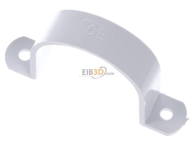 Ansicht oben vorne Herz CP-058 VE10 Rohrschelle 50mm 