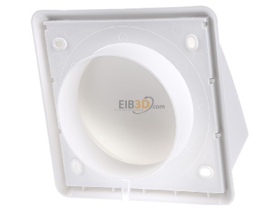 Ansicht hinten Herz CP-110 Ablufthaube mit Deckel wei� 
