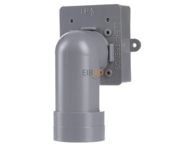 Back view Herz CP-791 Central vacuum outlet flush mounted 
