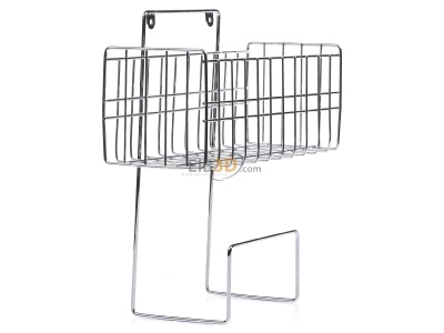 Ansicht links Herz CP-322 Zubeh�rkorb pulverbesch.wei� 