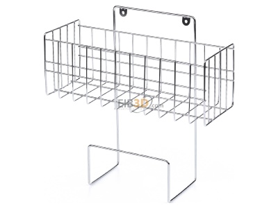 Ansicht oben vorne Herz CP-322 Zubeh�rkorb pulverbesch.wei� 