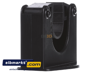 Ansicht rechts Herz CP-338 Wandhalter f. Teleskoprohr 