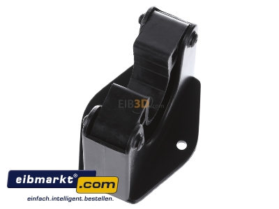 Ansicht oben links Herz CP-338 Wandhalter f. Teleskoprohr 