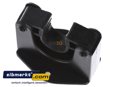 Ansicht oben hinten Herz CP-338 Wandhalter f. Teleskoprohr 