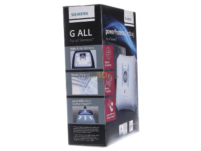 View on the left Siemens Home VZ41FGALL (VE4) Bag for vacuum cleaner VZ41FGALL (quantity: 4)
