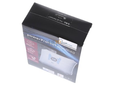 View up front Siemens Home VZ41FGALL (VE4) Bag for vacuum cleaner VZ41FGALL (quantity: 4)
