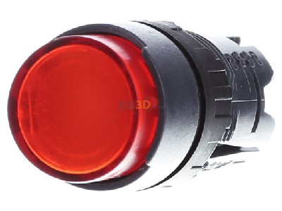 Front view Schneider Electric ZB6AE4 Push button actuator red IP65 
