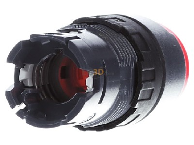 Back view Schneider Electric ZB6AE4 Push button actuator red IP65 
