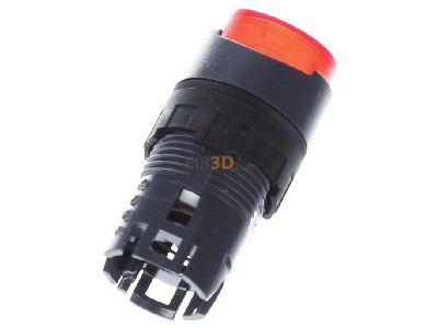 Top rear view Schneider Electric ZB6AE4 Push button actuator red IP65 
