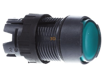 Ansicht links Schneider Electric ZB6AW3 Frontelement Drucktaster D 16mm, gr�n 