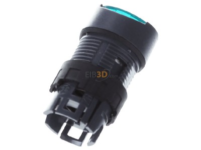 Ansicht oben hinten Schneider Electric ZB6AW3 Frontelement Drucktaster D 16mm, gr�n 