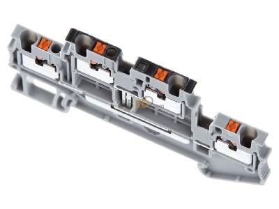 Ansicht oben vorne Phoenix PTTB 1,5/S-PV Doppelstock-Klemme 0,14-1,5qmm, grau 