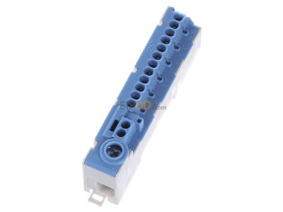 Ansicht oben links Phoenix PTU 16/14X2,5 BU Durchgangsklemme 1,5-25qmm, blau 