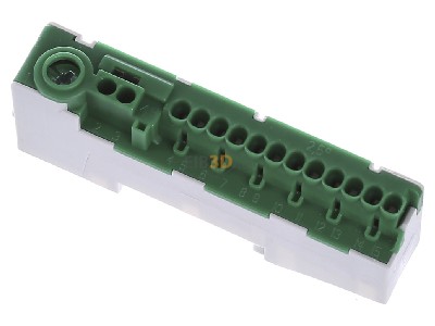 Ansicht oben vorne Phoenix PTU 16/14X2,5 GN Durchgangsklemme 1,5-25qmm, grn 