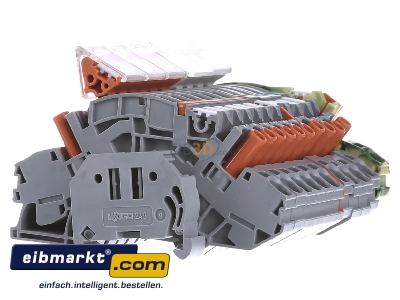 Ansicht links WAGO Kontakttechnik 2007-8873 Klemmenblock fr Stromwandler 