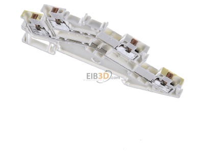 View up front Phoenix Contact PTTBS1,5SWH/UYE/O-WH Feed-through terminal block 3,5mm 16A 
