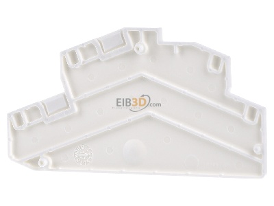 Back view Phoenix D-PTTBS 1,5/S-KNX End/partition plate for terminal block 
