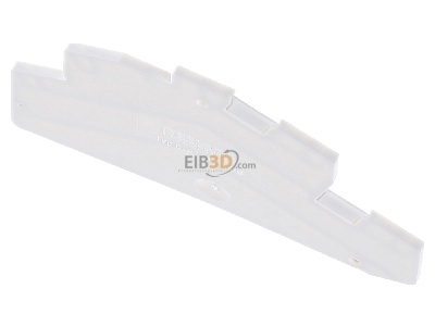 View up front Phoenix D-PTTBS 1,5/S-KNX End/partition plate for terminal block 
