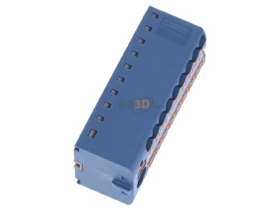 Ansicht oben links Phoenix PTFIX 6/18X2,5 BU Verteilerblock 0,14-4qmm, 19-p. 