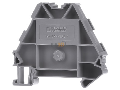 Frontansicht Phoenix DP-PTRV 4 Distanzplatte 63,6x8,3x54mm grau 