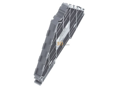 Ansicht oben links Phoenix DP-PTRV 8 Distanzplatte 100x8,3x86mm grau 
