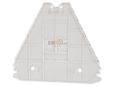 Ansicht hinten Phoenix D-PTRV 8 WH 1-8 Abschlussdeckel L:100mm, B:2,2mm,�ws 