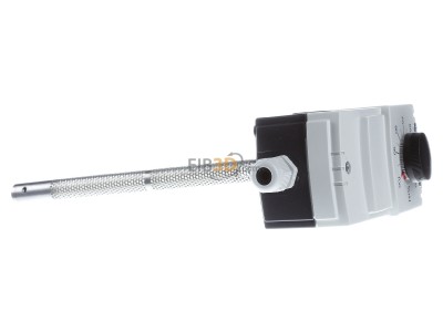 Ansicht links Alre-it HI-2 Kanalhygrostat mech. 30-100% Regler 