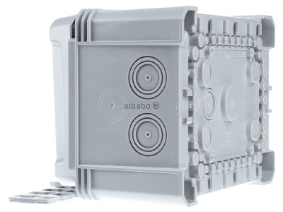 View on the right OBO X10 H25 GNP5 LGR Surface mounted box 191x151mm 
