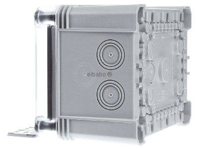 Ansicht rechts OBO X10 R LGR-TR Kabelabzweigkasten m.transp. Deckel 