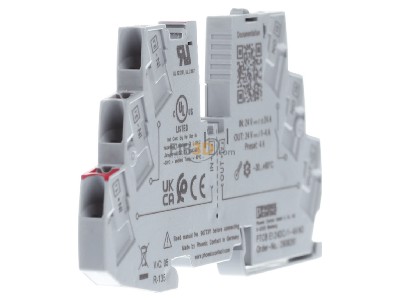 Ansicht links Phoenix PTCB E1 24DC/1-4A NO Gerteschutzschalter 24V DC 