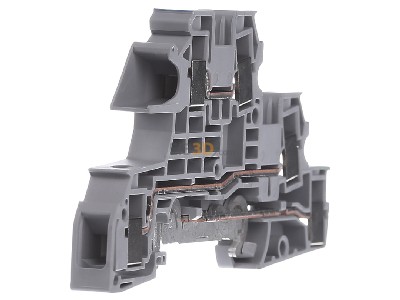 Ansicht links Phoenix UTI 6-PE/L/N Installations-SL-Kl. 0,2-10qmm, grau 