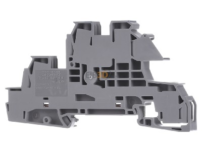 Ansicht hinten Phoenix UTI 6-PE/L/N Installations-SL-Kl. 0,2-10qmm, grau 