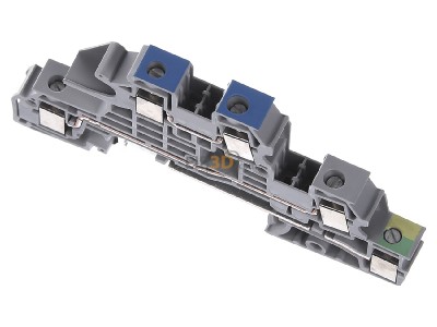 Ansicht oben vorne Phoenix UTI 6-PE/L/N Installations-SL-Kl. 0,2-10qmm, grau 