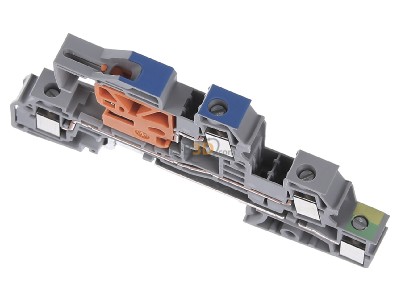 Ansicht oben vorne Phoenix UTI 6-PE/L/NT Installations-SL-Kl. 0,2-10qmm, grau 