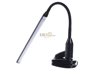 Frontansicht Eglo 96437 LED-Klemmleuchte Spot schwarz 