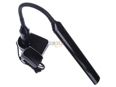 Ansicht oben hinten Eglo 96437 LED-Klemmleuchte Spot schwarz 