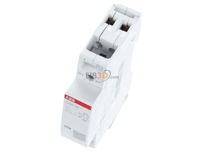 View up front ABB ESB20-11N-01 Installation contactor 
