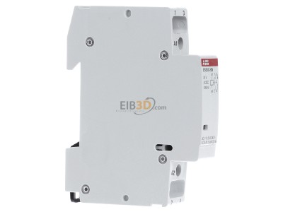 View on the left ABB ESB20-20N-01 Installation contactor 24VAC/DC 
