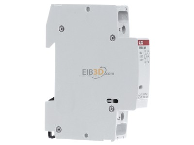 Ansicht links ABB ESB20-20N-01 Installationsschtz 20A 24V AC/DC 