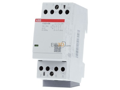 Frontansicht ABB ESB25-40N-07 Installationsschtz 25A 400V AC/DC 