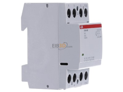View on the left ABB ESB40-40N-06 Installation contactor 230VAC/DC 
