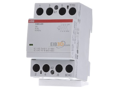 Frontansicht ABB ESB63-40N-01 Installationsschtz 63A 24V AC/DC 