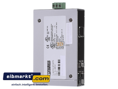 Ansicht rechts Phoenix Contact FL SWITCH SFNB 5TX Netzwerk Switch 5 TP-RJ45 