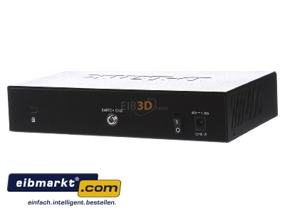 Ansicht hinten DLink Deutschland DGS-1008P/E 8-Port Gigabit Switch PoE Layer 2 