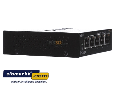 Ansicht links DLink Deutschland DGS-105/E Gigabit Switch 5-Port Layer 2 