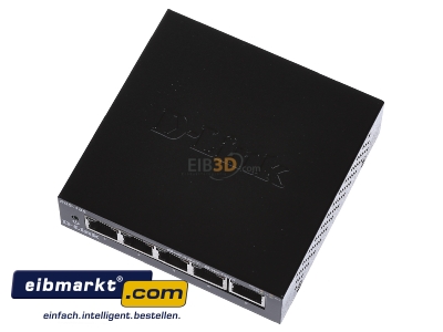 Ansicht oben vorne DLink Deutschland DGS-105/E Gigabit Switch 5-Port Layer 2 